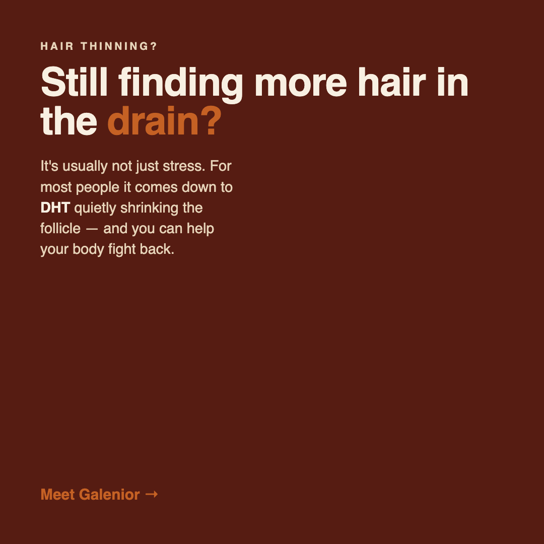 Still finding more hair in the drain?