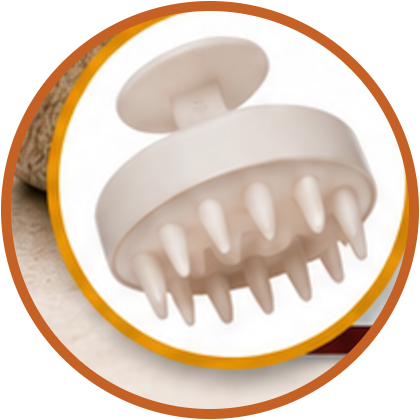 Free silicone scalp massager